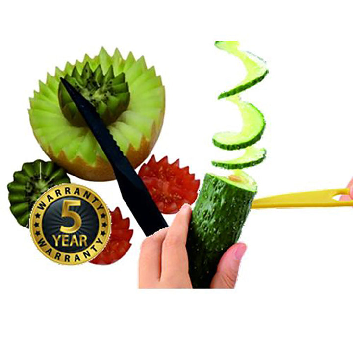 Karnz | Piranha Spiral Cutter & V-Messer Combo