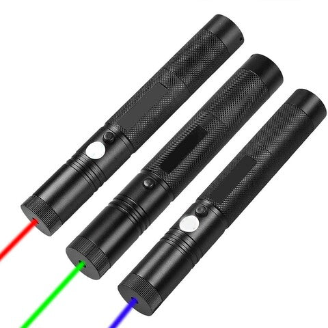 LumaBeam Laser Pen mit langer Reichweite und wiederaufladbarem USB-C-Akku | Karnz