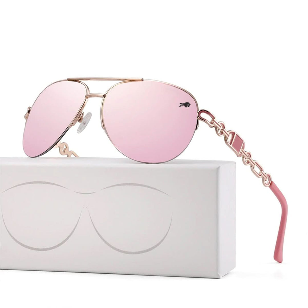 Lunaris polarisierte Damen-Sonnenbrille | UV400-Schutz | Leichte, modische Brille | Elegante Outdoor-Sonnenbrille