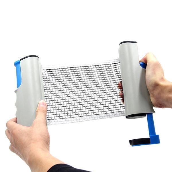 Tragbares Tischtennis-Schläger Ausziehbares Netz-Set | Karnz