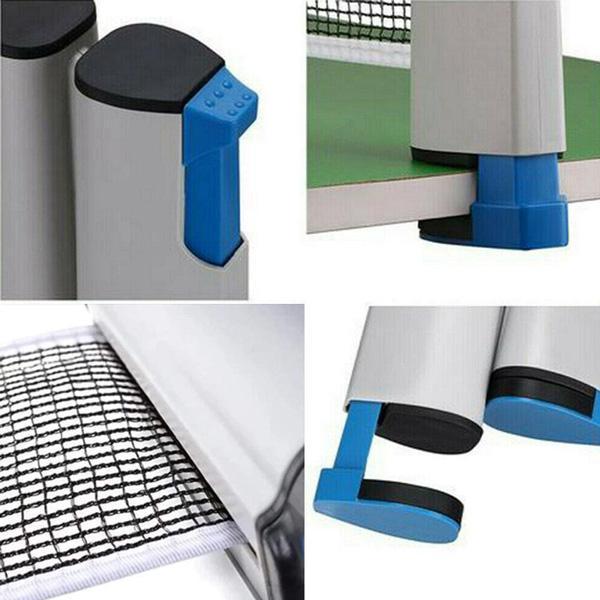 Tragbares Tischtennis-Schläger Ausziehbares Netz Set | Karnz