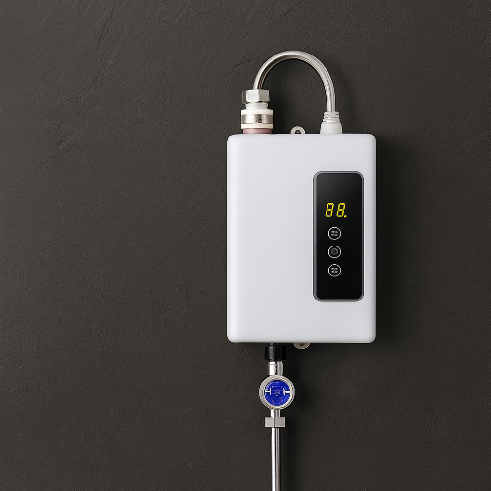 Tragbarer Warmwasserbereiter, elektrischer Durchlauferhitzer, Waschbeckendusche