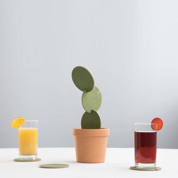 Potted Cactus Untersetzer | Karnz