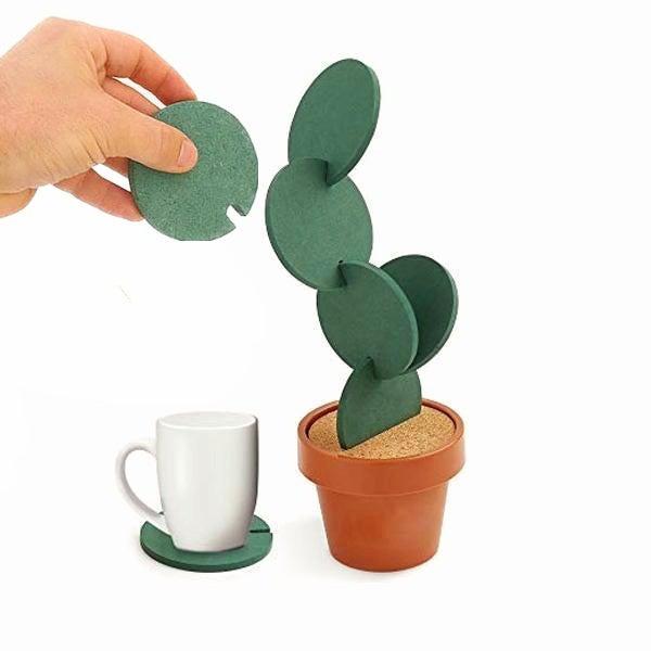 Potted Cactus Untersetzer | Karnz