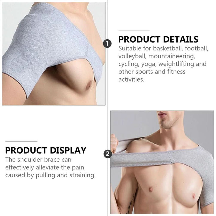Verstellbare Schulterstütze mit ergonomischen Fitnesspolstern