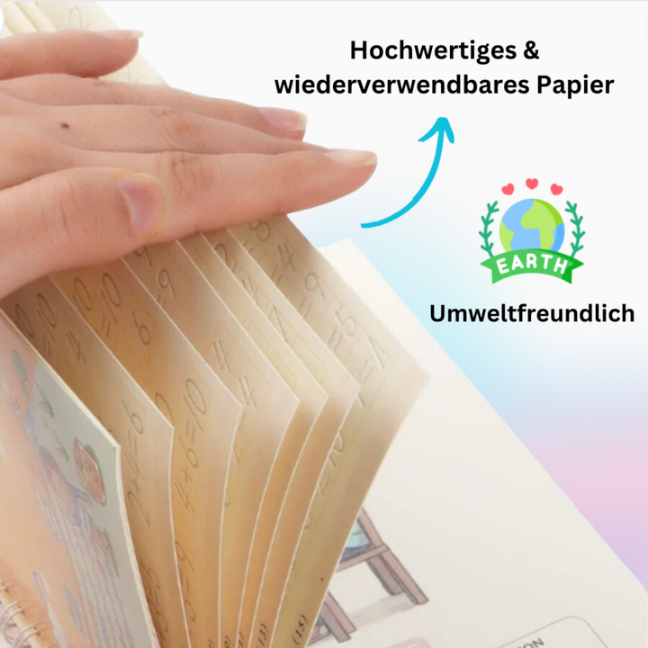 Lernhefte für Kinder | 4er Set | Karnz