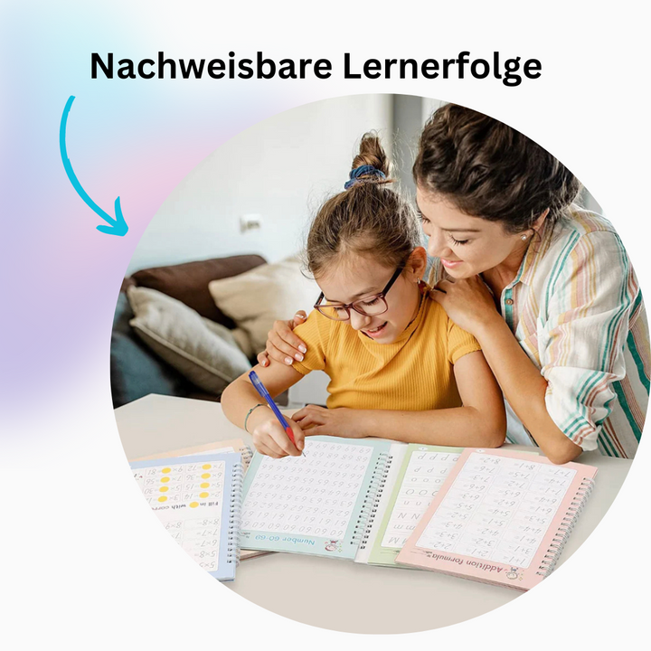 Lernhefte für Kinder | 4er Set | Karnz