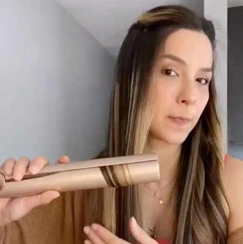 Karnz | 2 in 1 Glätteisen mit Keramiktellern und Temperaturkontrolle – Das beste Haarglätteisen für Wellen, Locken, Brötchen