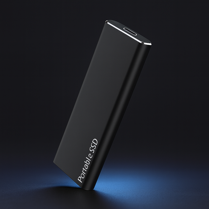 Karnz | Portable externe SSD mit Aluminium – Schnelle Transfers, leichtes Design, USB-C