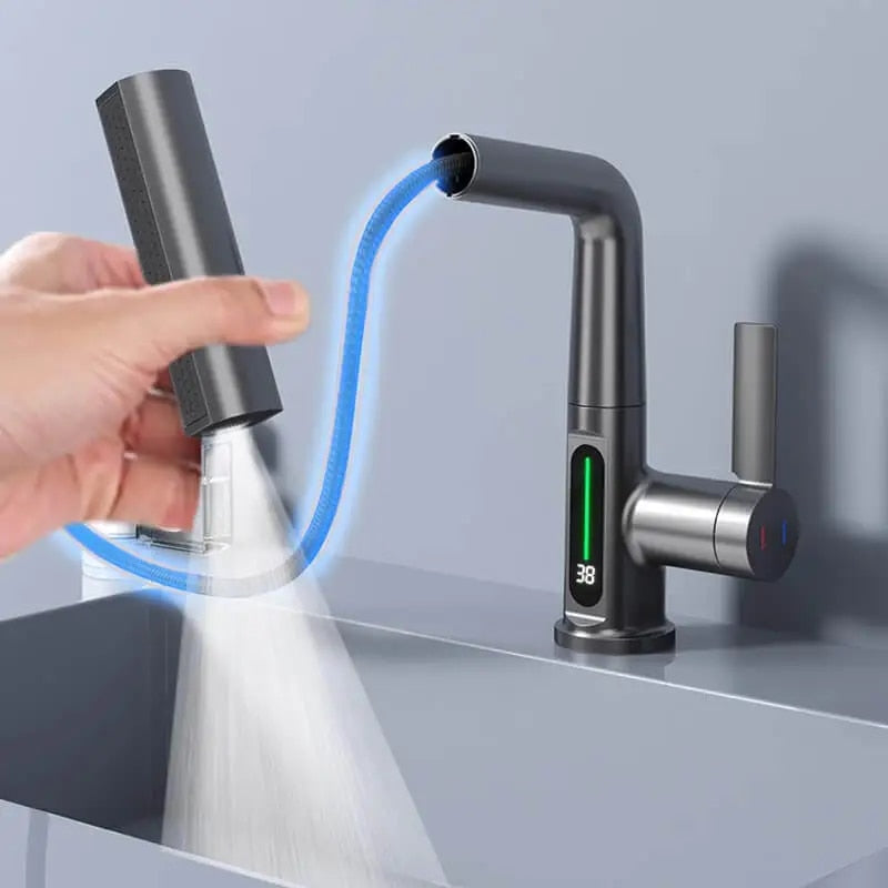 3-in-1 ausziehbarer intelligenter Wasserfall | Karnz