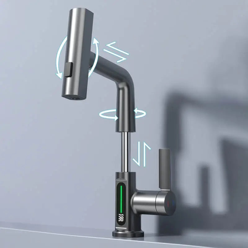 3-in-1 ausziehbarer intelligenter Wasserfall | Karnz