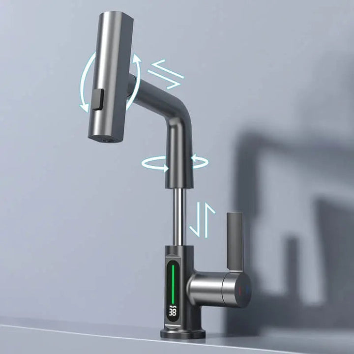 3-in-1 ausziehbarer intelligenter Wasserfall | Karnz