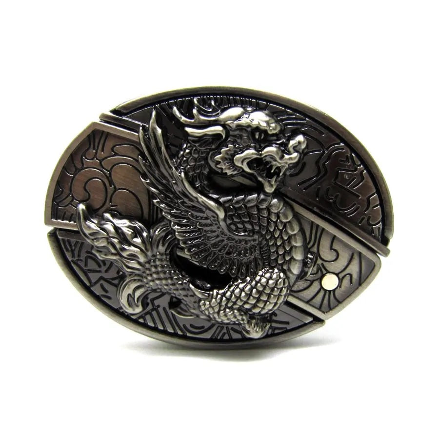 Sandsberg | Herren Leder-Punkgürtel | Vintage-Metallschnallen Designs