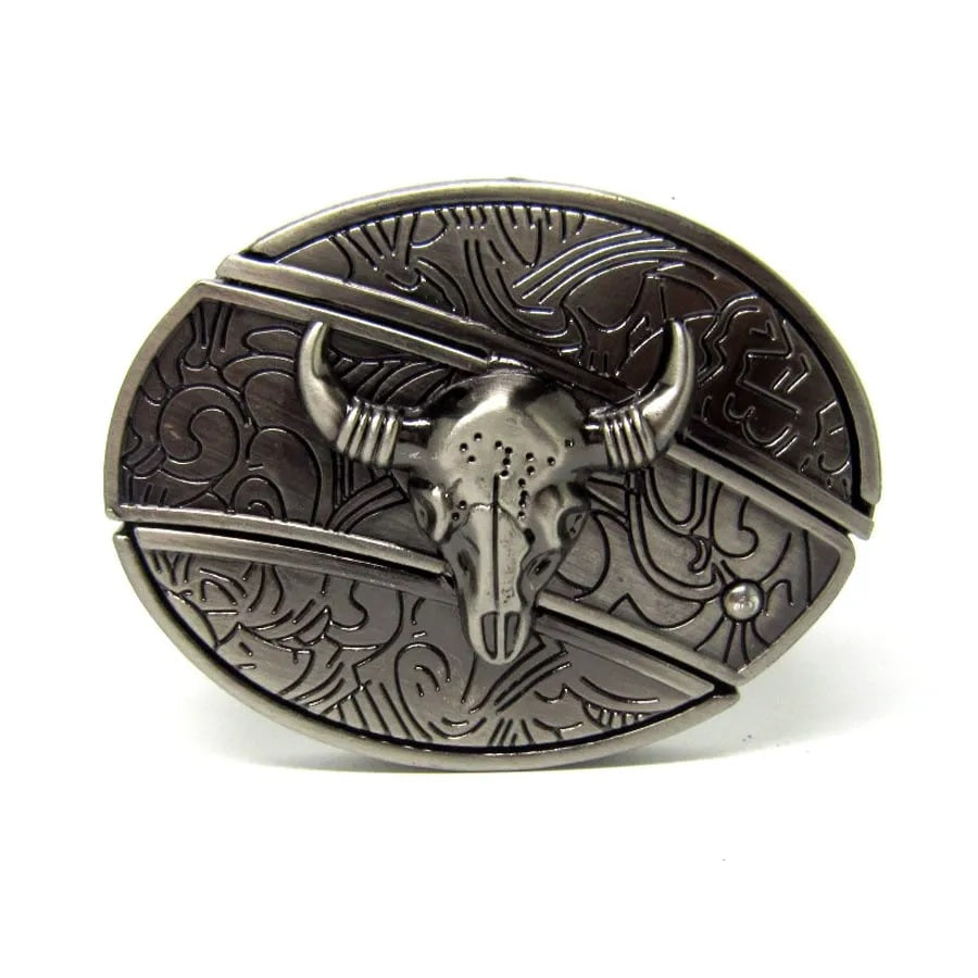 Sandsberg | Herren Leder-Punkgürtel | Vintage-Metallschnallen Designs