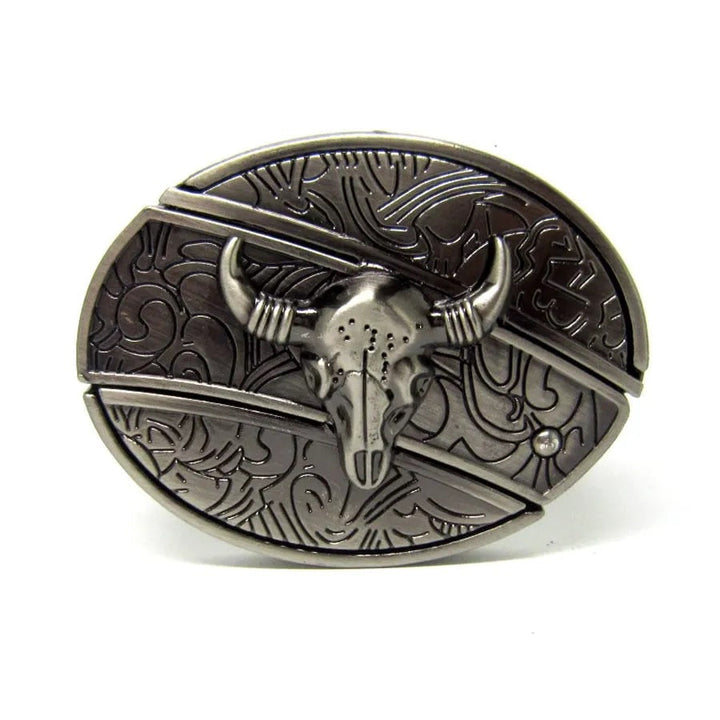 Sandsberg | Herren Leder-Punkgürtel | Vintage-Metallschnallen Designs