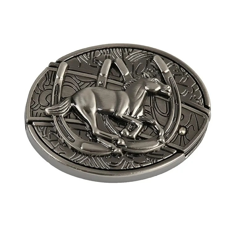 Sandsberg | Herren Leder-Punkgürtel | Vintage-Metallschnallen Designs