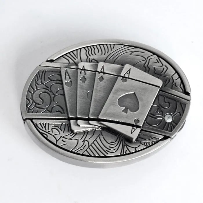 Sandsberg | Herren Leder-Punkgürtel | Vintage-Metallschnallen Designs