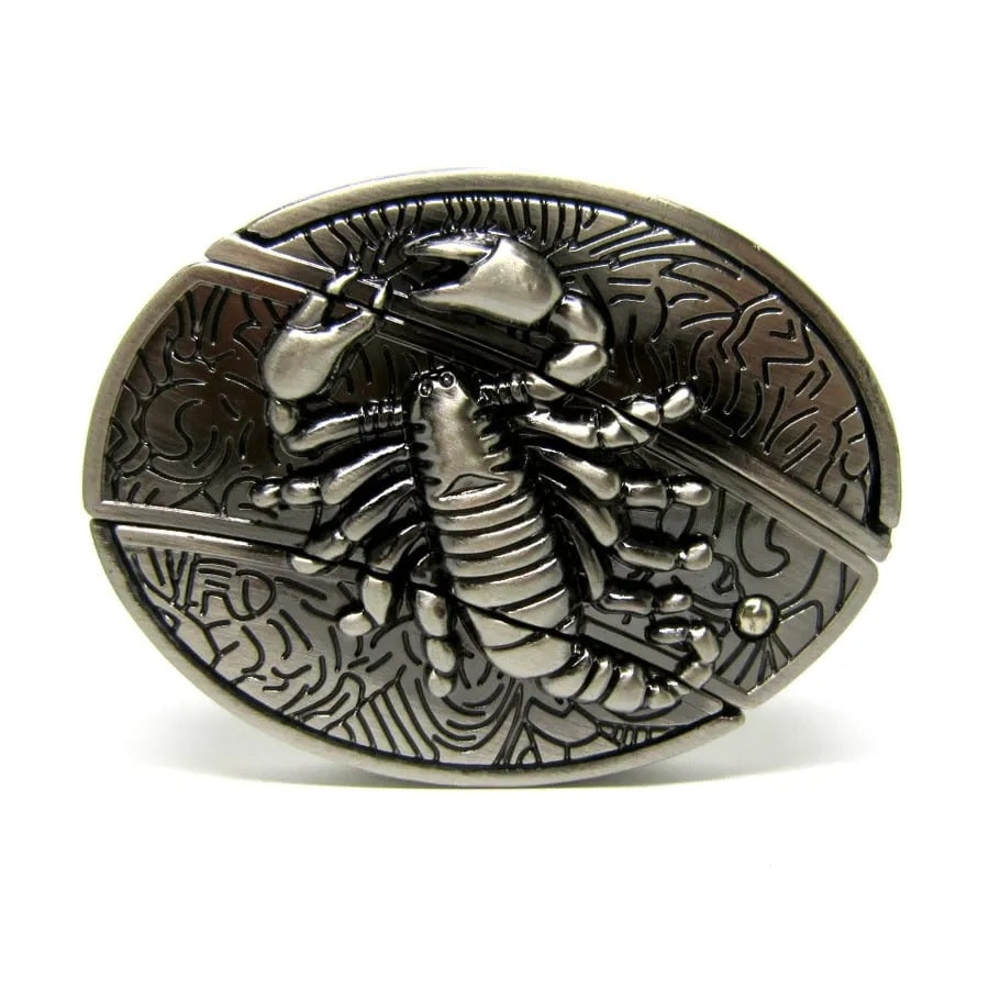 Sandsberg | Herren Leder-Punkgürtel | Vintage-Metallschnallen Designs