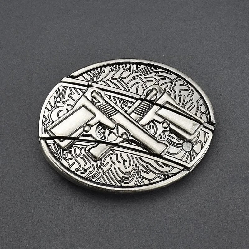 Sandsberg | Herren Leder-Punkgürtel | Vintage-Metallschnallen Designs