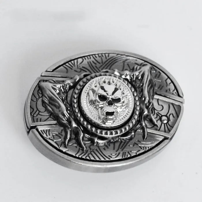 Sandsberg | Herren Leder-Punkgürtel | Vintage-Metallschnallen Designs