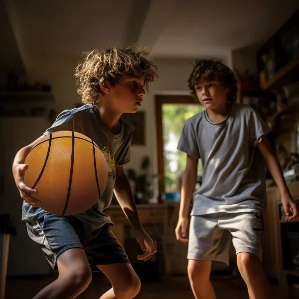 Sandsberg | Leiser Indoor-Basketball | Geräuschreduzierter Weicher Sprung