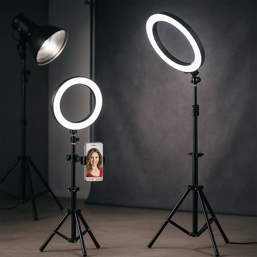 Ringlicht - 3 Lichtmodi - QX-260 | Karnz