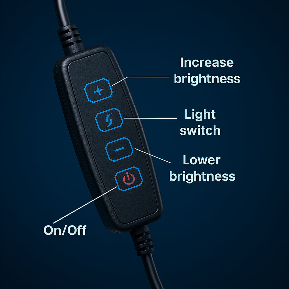Ringlicht - 3 Lichtmodi - QX-260 | Karnz
