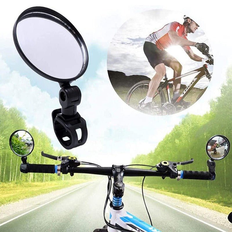 FlexiView Fahrradspiegel mit langer Halterung | Karnz