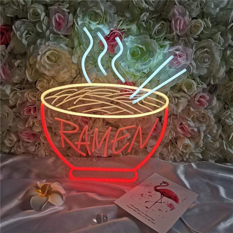 Ramen Neonlichter Zeichen Karnz