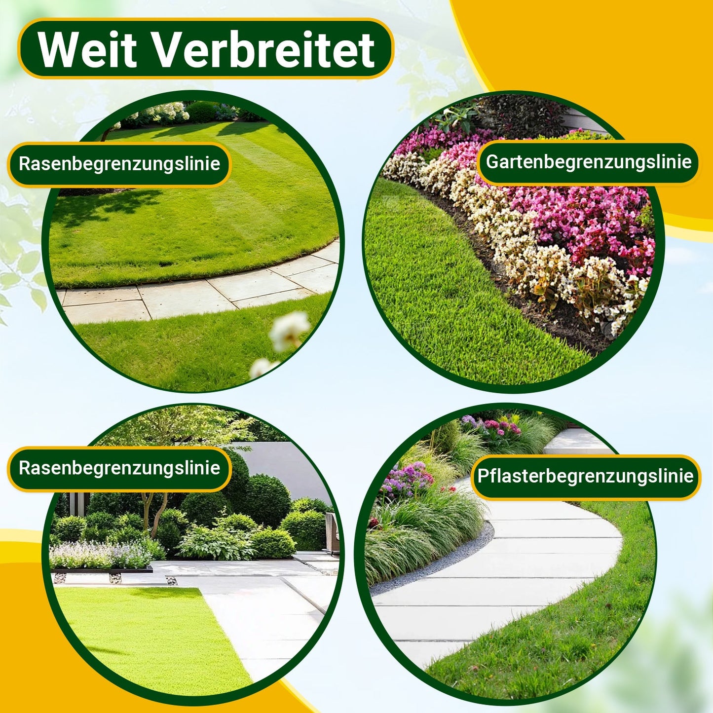 Rasenkantenschneider mit T-Griff Rasenkantenstecher | Karnz