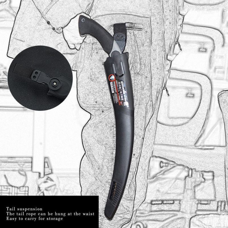 Razor Sharp Curved Garden Pruning Saw | Karnz