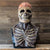 GruesomeHead Halloween-Maske – Realistische Skelettmaske mit Gehirn für Erwachsene
