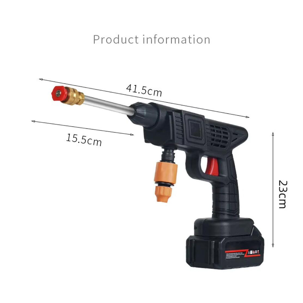 Tragbarer Hochdruckreiniger 26 bar/377 PSI – mit Akku 260W inkl. Ladegerät und Koffer | Karnz
