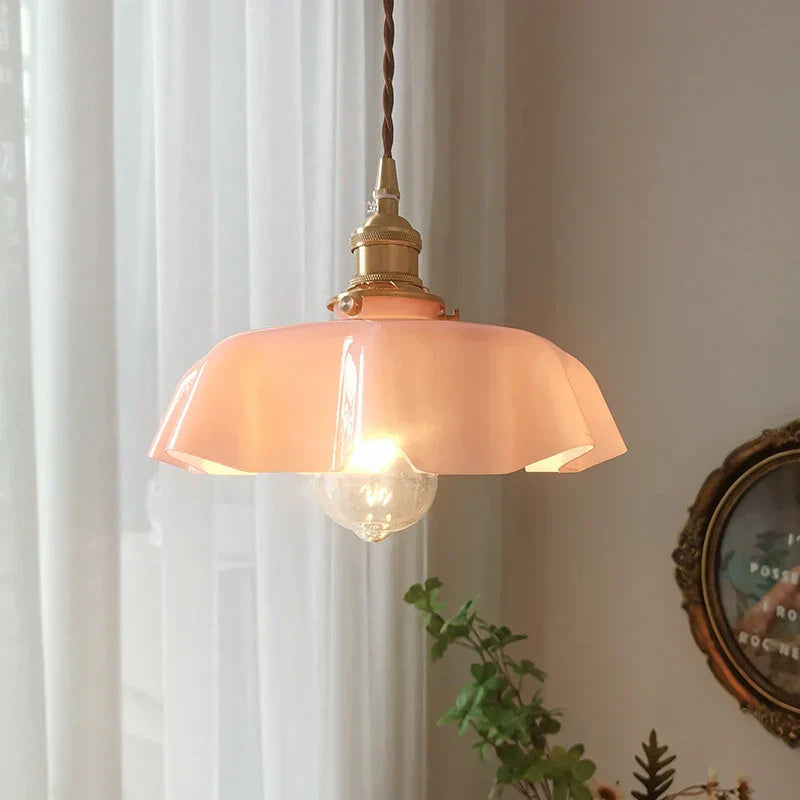 Messing Hängeleuchte im Französischen Design – Elegante Deckenlampe für Wohnzimmer | Karnz