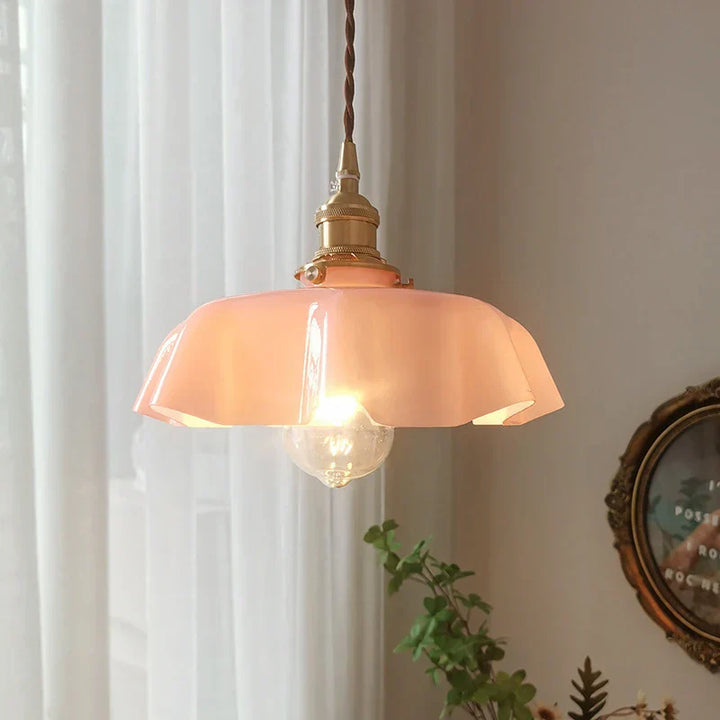 Messing Hängeleuchte im Französischen Design – Elegante Deckenlampe für Wohnzimmer | Karnz