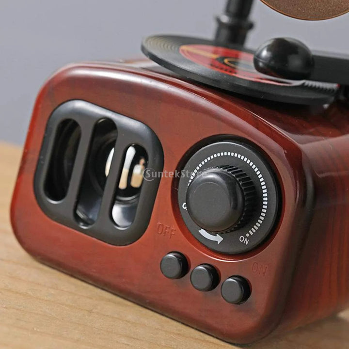 Retro Phonograph Musikbox Karnz