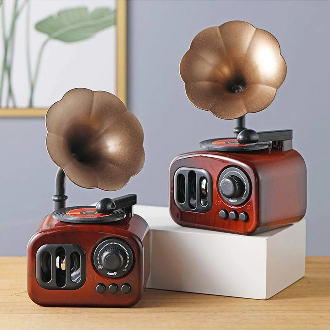 Retro Phonograph Musikbox Karnz