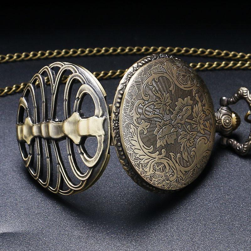 Steampunk Knochen Taschenuhr | Karnz