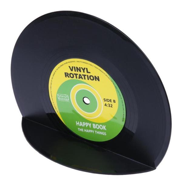 Retro Vinyl Record Buchstützen | Karnz