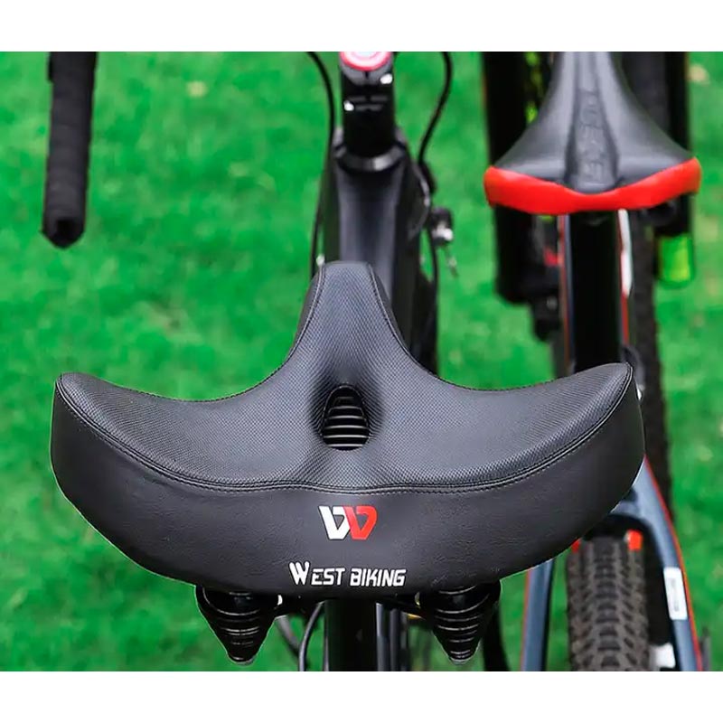 RidEase bequemer, ergonomisch geformter Fahrradsattel | Karnz