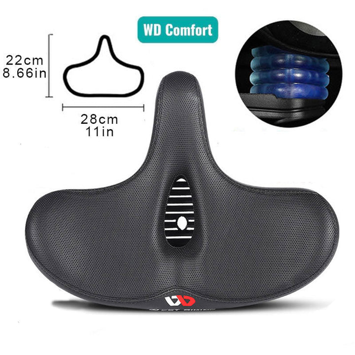 RidEase bequemer, ergonomisch geformter Fahrradsattel | Karnz