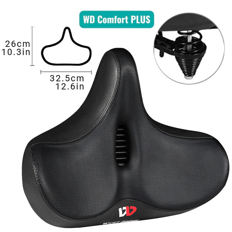 RidEase bequemer, ergonomisch geformter Fahrradsattel | Karnz