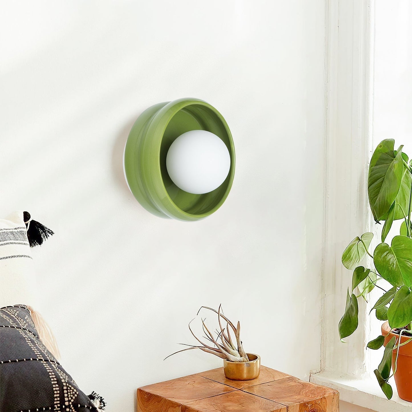 Runde Keramische Wandlampe - Circo | Karnz