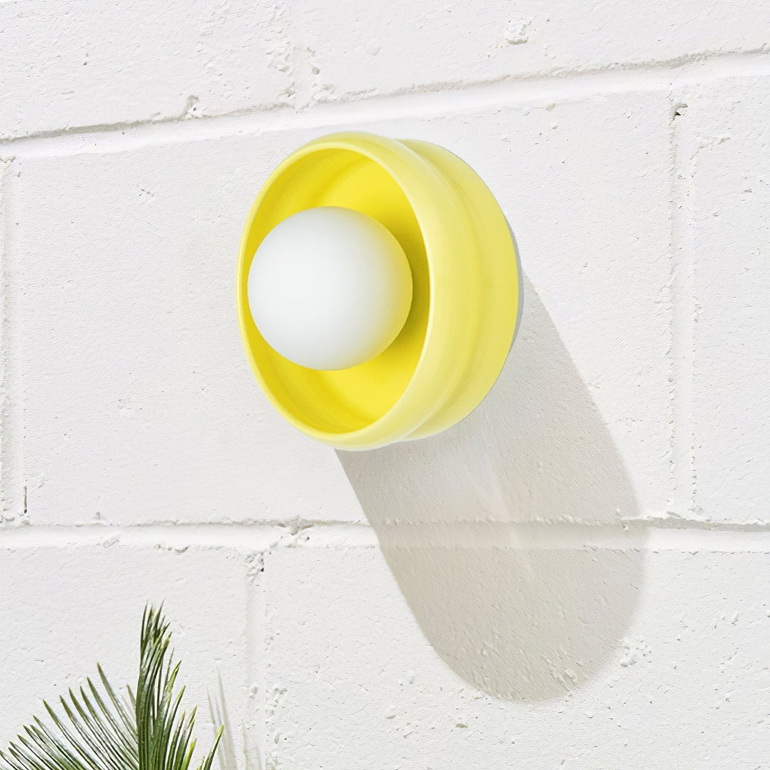 Runde Keramische Wandlampe - Circo | Karnz