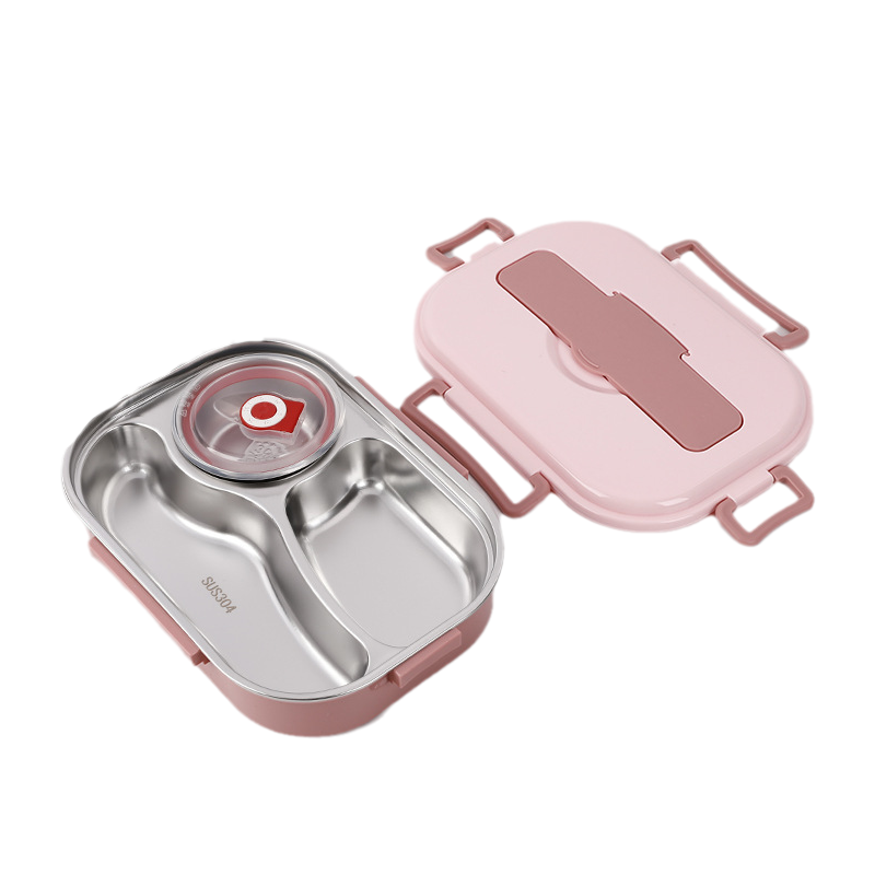 Edelstahl-Thermobox - Edelstahl-Innenraum - 3 oder 4 Fächer mit Suppenschüssel - Wanduhr | Karnz