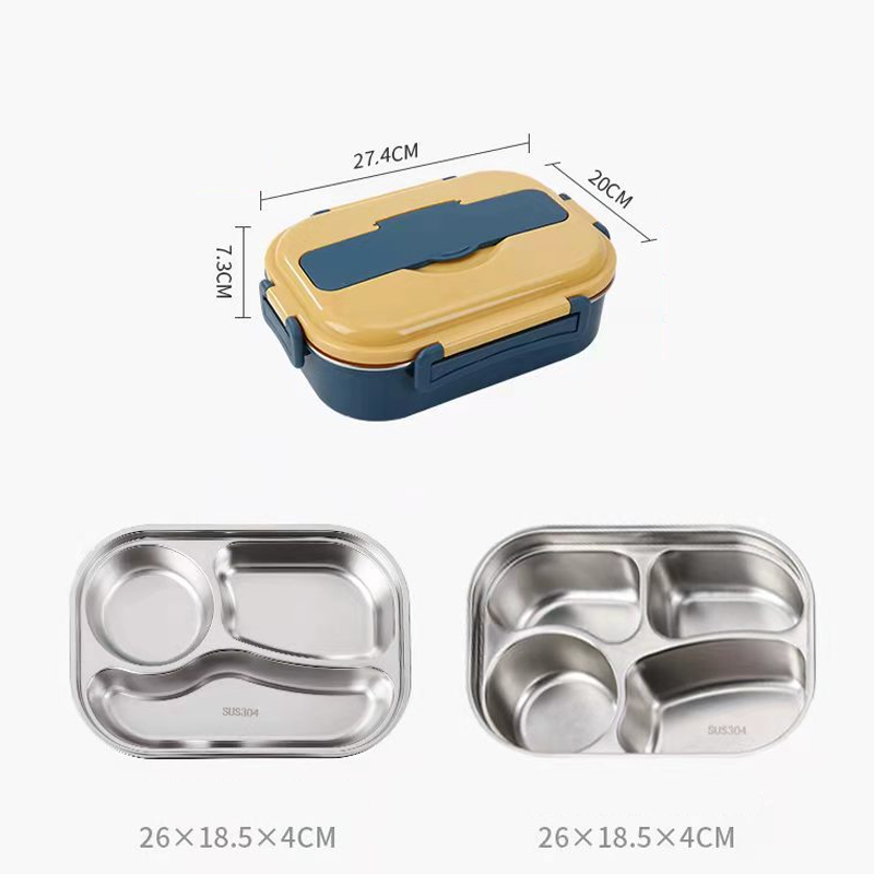 Edelstahl-Thermobox - Edelstahl-Innenraum - 3 oder 4 Fächer mit Suppenschüssel - Wanduhr | Karnz