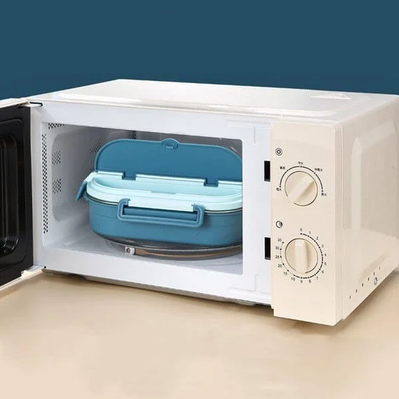 Edelstahl-Thermobox - Edelstahl-Innenraum - 3 oder 4 Fächer mit Suppenschüssel - Wanduhr | Karnz
