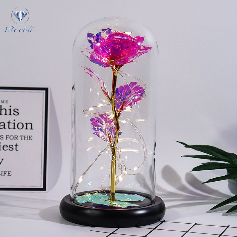 Rose in Glaskuppel Display | Karnz