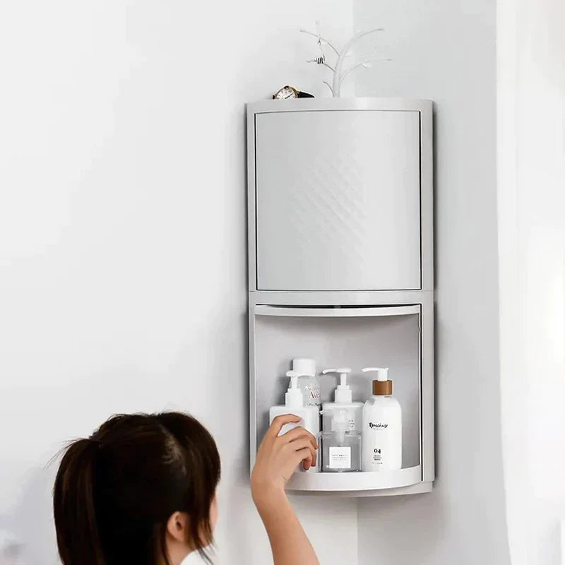 Drehbarer Eck-Badezimmer-Organizer Karnz