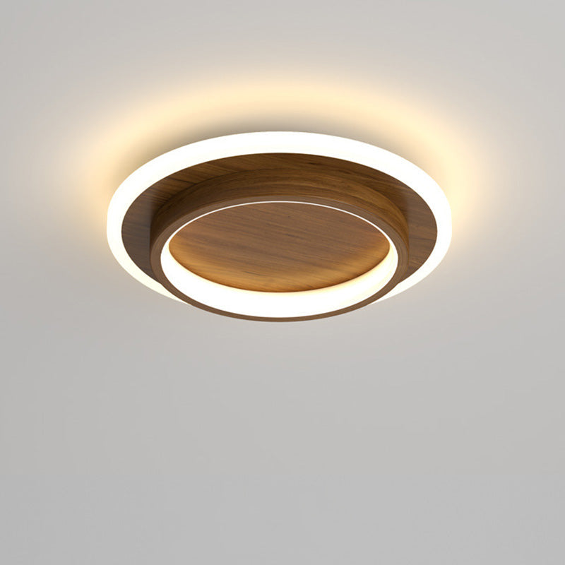 Runde Metall Acryl LED Deckenleuchte | Karnz
